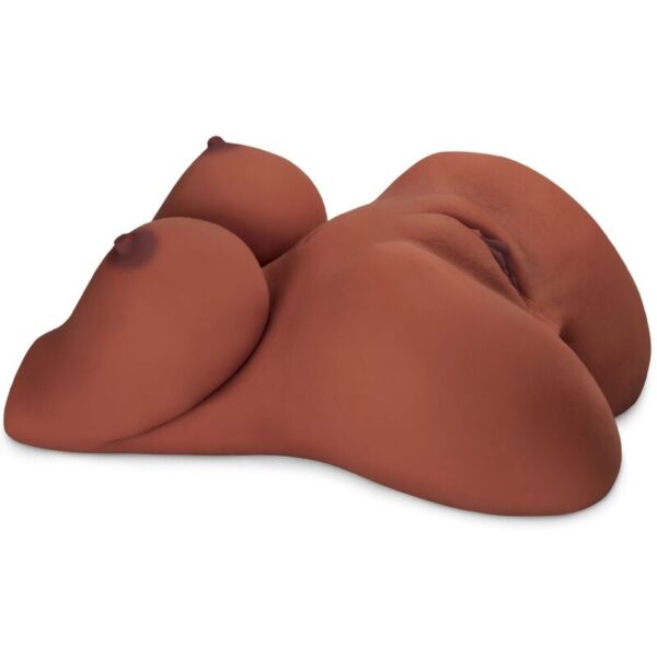 PDX PLUS - TORSO MASTURBADOR EZ BANG FEMENINO REALISTA MARRON - Imagen 2