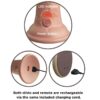 KING COCK - ÉLITE DILDO REALÍSTICO VIBRADOR  SILICONA CONTROL REMOTO 23 CM - Imagen 3