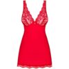 OBSESSIVE - BABYDOLL Y TANGA LUVAE ROJO S/M - Imagen 5