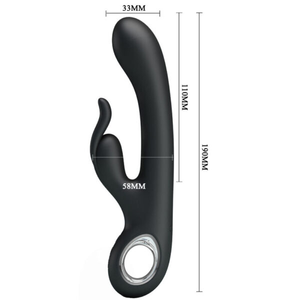 PRETTY LOVE - CARINA VIBRADOR ESTIMULADOR DE CLITORIS Y PUNTO G - Imagen 4