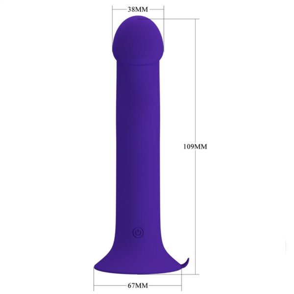 PRETTY LOVE - MURRAY YOUTH DILDO VIBRADOR  RECARGABLE VIOLETA - Imagen 4