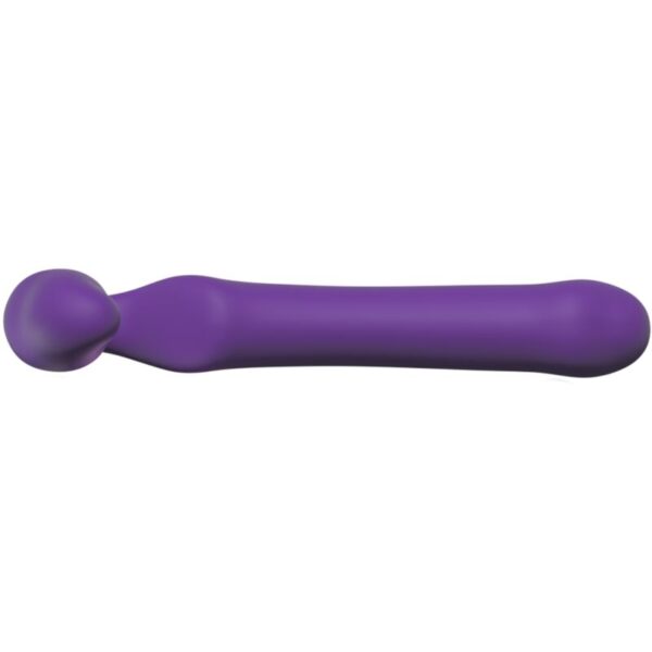 ADRIEN LASTIC - QUEENS STRAP-ON FLEXIBLE VIOLETA TALLA L - Imagen 3