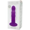 ADRIEN LASTIC - HITSENS VIBE 3 DILDO SILICONA VIOLETA - Imagen 5
