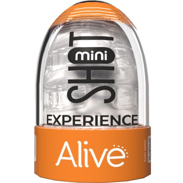 ALIVE - SHOT EXPERIENCE MINI MASTURBADOR TRANSPARENTE - Imagen 5