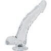 ALIVE - STALLION PENE REALÍSTICO TRANSPARENTE 22 CM