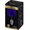 ALIVE - ANAL PLEASURE PLUG ESPIRAL METAL POMPON VIOLETA OSCURO TALLA M - Imagen 5