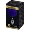 ALIVE - ANAL PLEASURE PLUG ESPIRAL METAL POMPON VIOLETA OSCURO TALLA S - Imagen 5