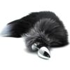 ALIVE - ANAL PLEASURE PLUG METAL COLA DE ZORRO TALLA M - Imagen 3