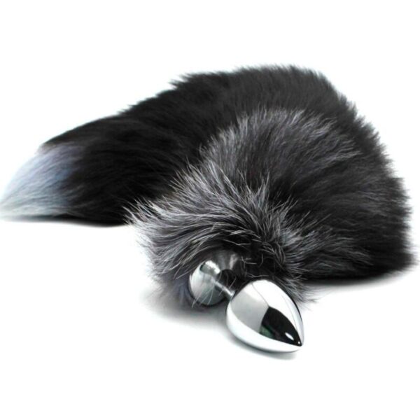 ALIVE - ANAL PLEASURE PLUG METAL COLA DE ZORRO TALLA S - Imagen 3
