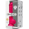 SILEXD - MODELO 1 PENE REALÍSTICO SILICONA PREMIUM SILEXPAN FUCSIA 24 CM - Imagen 3