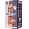 SILEXD - MODELO 1 PENE REALISTICO VIBRADOR SILICONA PREMIUM SILEXPAN 21.5 CM - Imagen 3