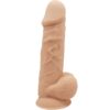 SILEXD - MODELO 1 PENE REALISTICO VIBRADOR SILICONA PREMIUM SILEXPAN 21.5 CM - Imagen 2