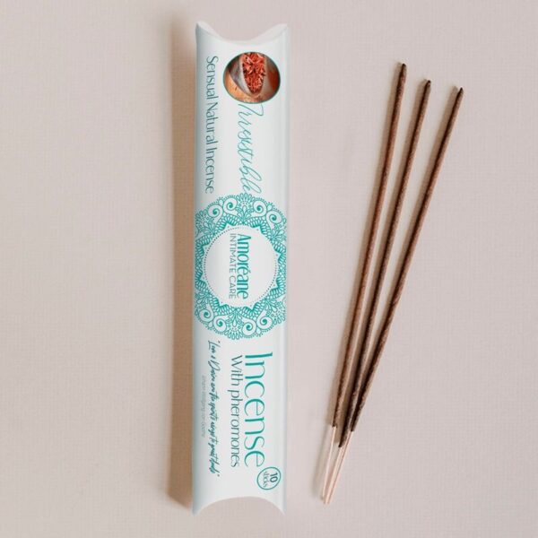 AMOREANE - IRRESISTIBLE INCIENSO CON FEROMONAS AROMA AMADERADO - Imagen 2