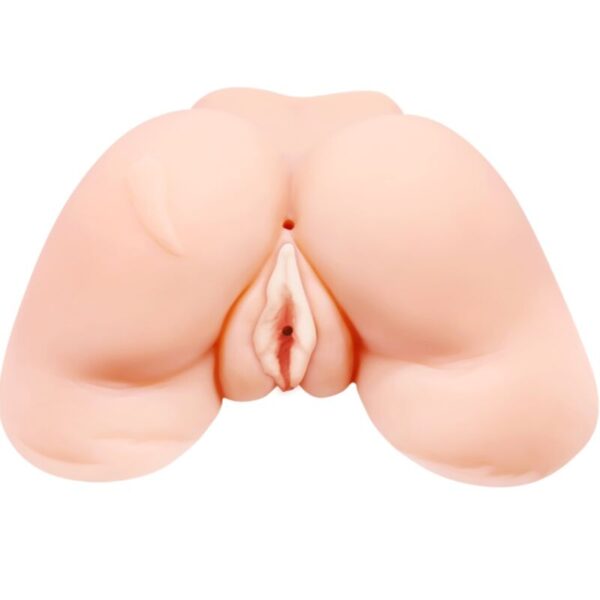 CRAZY BULL - VAGINA Y ANO CON MALLA REALISTA CON VIBRACIÓN - Imagen 5