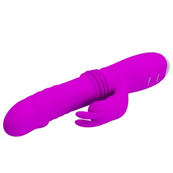 PRETTY LOVE - DOROTHY VIBRADOR CONEJO RECARGABLE MORADO - Imagen 5