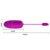 PRETTY LOVE - NYMPH HUEVO VIBRADOR CONTROLADO POR APP VIOLETA - Imagen 5