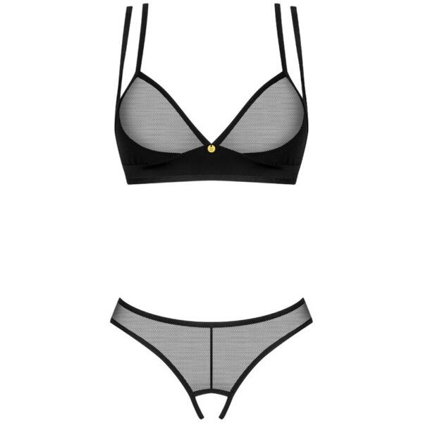 OBSESSIVE - NESARI SET DOS PIEZAS CROTCHLESS XS/S - Imagen 5