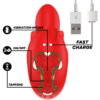 MIA - SELENA ESTIMULADOR VIBRATING + TAPPING ROJO - Imagen 4