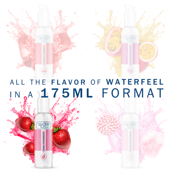 WATERFEEL - LUBRICANTE BASE AGUA FRESA 175 ML - Imagen 2