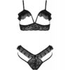 PASSION - DOLLY SET DOS PIEZAS NEGRO S/M - Imagen 3
