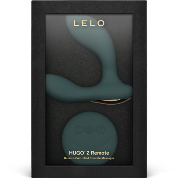 LELO - HUGO 2 MASAJEADOR DE PROSTATA CONTROL REMOTO VERDE - Imagen 3