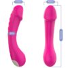 ARMONY - DILDO VIBRADOR PUNTO G SILICONA FUCSIA - Imagen 3