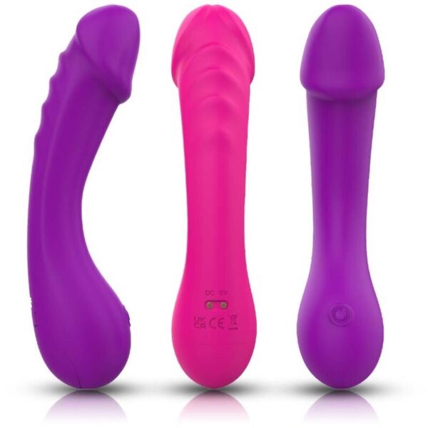 ARMONY - DILDO VIBRADOR PUNTO G SILICONA NEGRO - Imagen 5