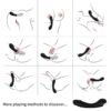ARMONY - DILDO VIBRADOR PUNTO G SILICONA NEGRO - Imagen 2