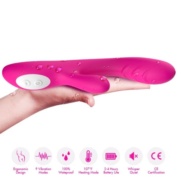 ARMONY - SPARK VIBRADOR EFECTO CALOR FUCSIA - Imagen 3