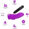 ARMONY - AURORA VIBRADOR DEDAL VIOLETA - Imagen 3