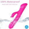 ARMONY - DILDO VIBRADOR RABBIT SILICONA FUCSIA - Imagen 3