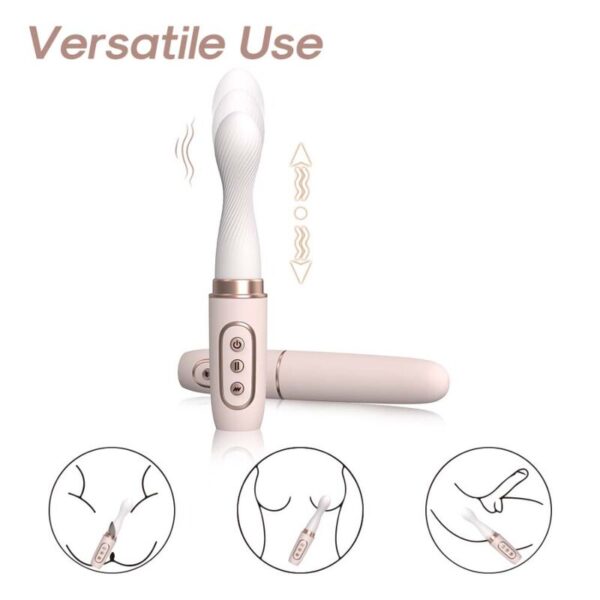ARMONY - VIBRADOR ROTADOR  TELESCÓPIO AUTOMÁTICO YELLOW - Imagen 4
