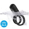 ARMONY - DOBLE ANILLO VIBRADOR NEGRO - Imagen 3
