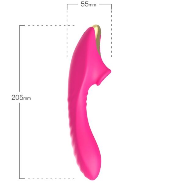 ARMONY - DUDU SUCCIONADOR CLITORIS FUCSIA - Imagen 3