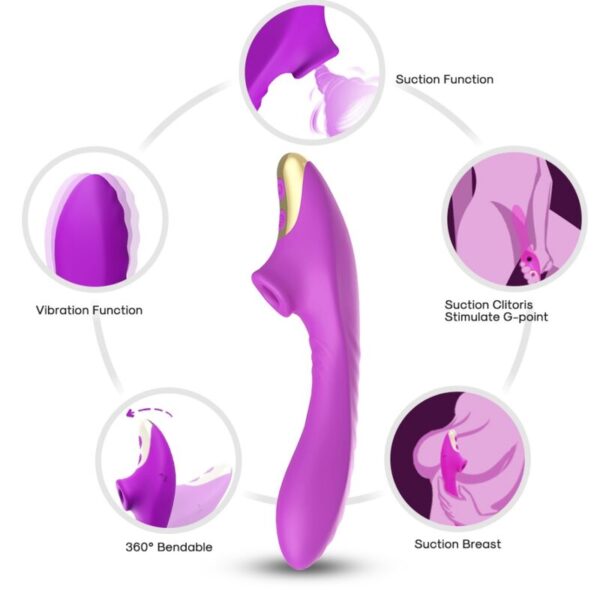 ARMONY - DUDU SUCCIONADOR CLITORIS VIOLETA - Imagen 2