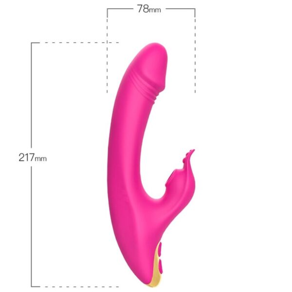 ARMONY - AMANT SUCCIONADOR CLITORIS  PUNTO G FUCSIA - Imagen 2