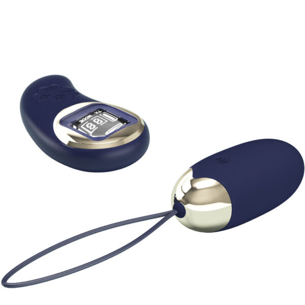 PRETTY LOVE - MINA HUEVO VIBRADOR CONTROL REMOTO AZUL - Imagen 2