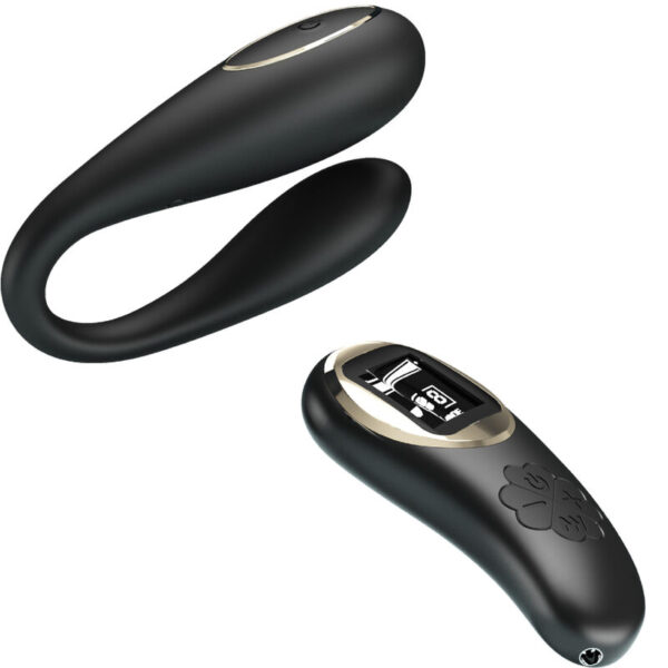 PRETTY LOVE - NATHAN VIBRADOR DOBLE PLACER CONTROL REMOTO - Imagen 2