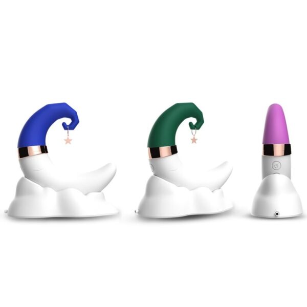 ARMONY - SWEETMOON SUCCIONADOR CLITORIS  PUNTO G AZUL - Imagen 5