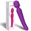 ARMONY - MISSION MASAJEADOR  VIBRADOR EFECTO CALOR VIOLETA - Imagen 4