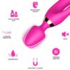 ARMONY - MASAJEADOR  VIBRADOR RABBIT FUCSIA - Imagen 3