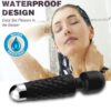 ARMONY - POSTMAN MASAJEADOR  VIBRADOR CABEZA FLEXIBLE NEGRO - Imagen 3