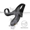 ARMONY - RANGER ANILLO DOBLE VIBRADOR PAREJA NEGRO - Imagen 3