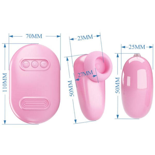 PRETTY LOVE - MAGIC BOX BALA VIBRADORA  ESTIMULADOR ROSA - Imagen 5