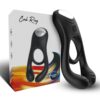 ARMONY - VEYRON ANILLO VIBRADOR DOBLE PINZA CONTROL REMOTO NEGRO - Imagen 4