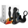 ARMONY - SURROUND VIBRADOR ANAL  ESTIMULADOR TESTÍCULOS  ANILLO CONTROL REMOTO NEGRO - Imagen 3