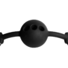 FETISH SUBMISSIVE BONDAGE - MORDAZA DE BOLA DE SILICONA TRANSPIRABLE - Imagen 5