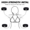 FETISH SUBMISSIVE BONDAGE - ARNÉS AJUSTABLE PECHO - Imagen 5
