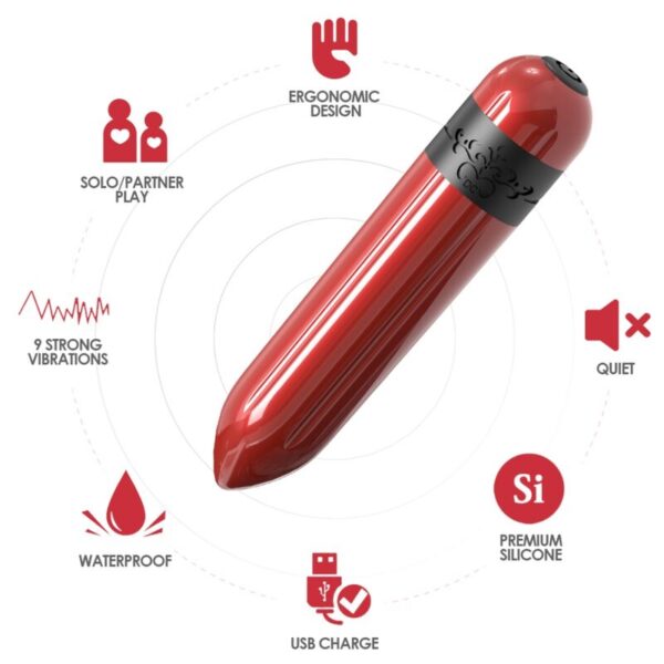 ARMONY - ROCKET BALA VIBRADORA FUCSIA - Imagen 2