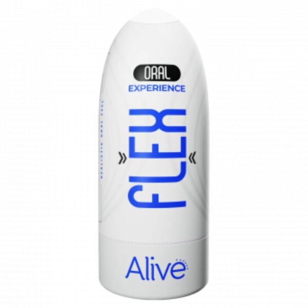 ALIVE - FLEX MASTURBADOR MASCULINO BOCA TALLA M - Imagen 4
